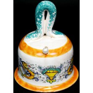 MOMA Deruta Ceramiche Artigianali Dragon Italian Pottery Bell Fima Forti